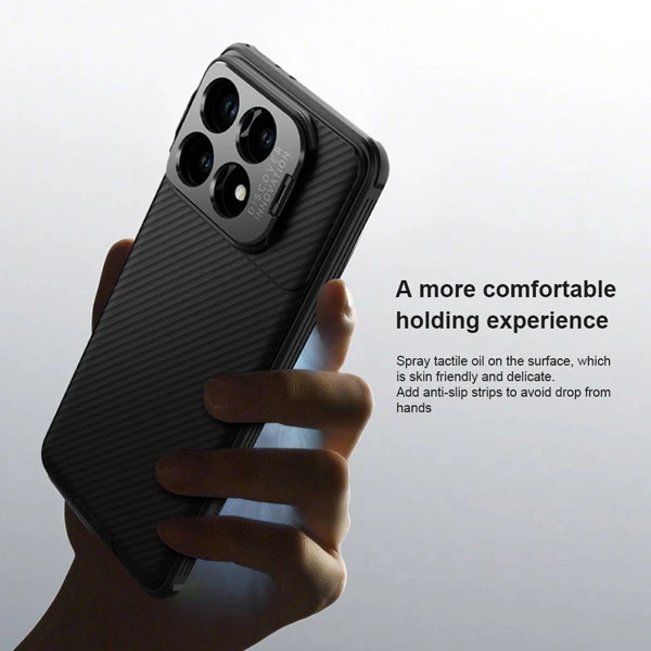 خرید قاب مگنتی کمرا استند نیلکین Xiaomi Poco F6 Pro مدل CamShield Prop Camera Cutout MagSafe