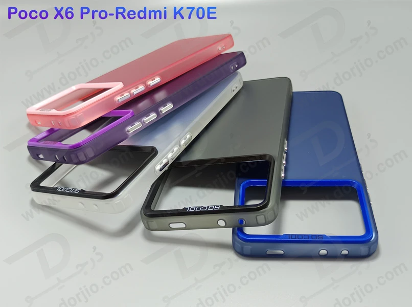 خرید قاب پشت مات Xiaomi Poco X6 Pro مدل New Skin