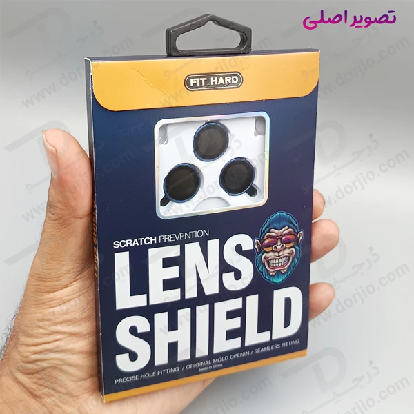 خرید محافظ لنز دوربین رینگی iPhone 13 Pro Max مدل Monkey