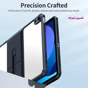 خرید کریستال شیلد شفاف پایه دار تبلت iPad Air 2 مارک XUNDD سری Beatle