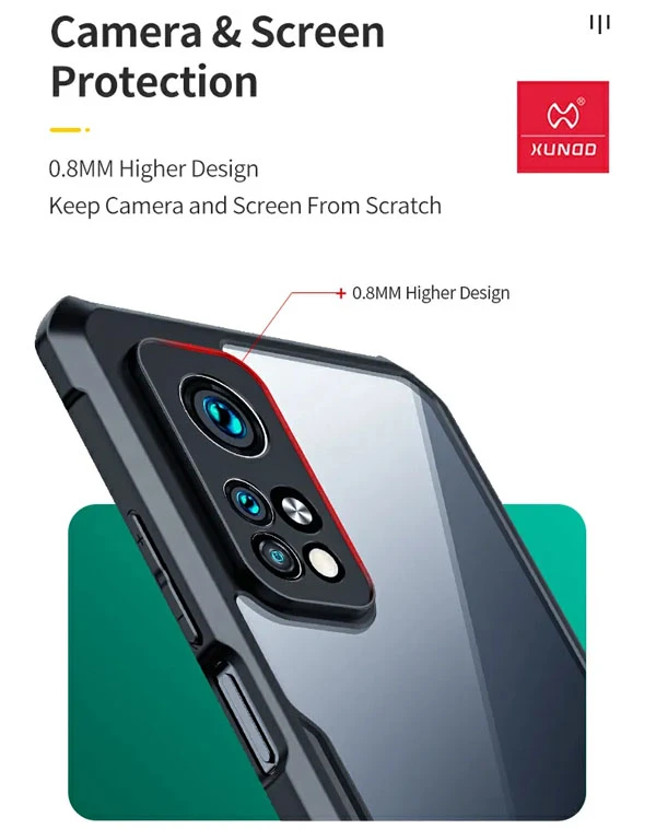 خرید کریستال شیلد شفاف گوشی Xiaomi Mi 10T مارک XUNDD سری Beatle خرید کریستال شیلد شفاف گوشی Xiaomi Mi 10T مارک XUNDD سری Beatle