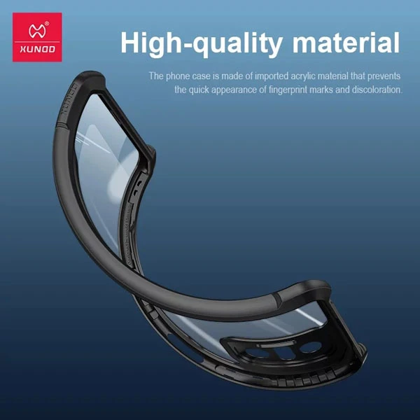 خرید کریستال شیلد شفاف گوشی Xiaomi Redmi Note 10 مارک XUNDD سری Beatle
