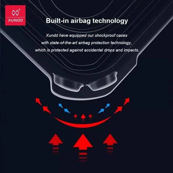 خرید کریستال شیلد شفاف گوشی Xiaomi Redmi Note 10 مارک XUNDD سری Beatle