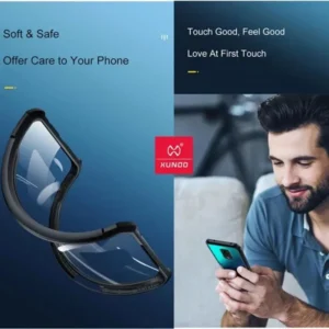 خرید کریستال شیلد شفاف گوشی Xiaomi Redmi Note 9 Pro مارک XUNDD سری Beatle