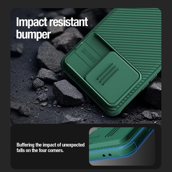 خرید گارد ضد ضربه نیلکین Xiaomi Poco F6 Pro مدل Camshield Pro