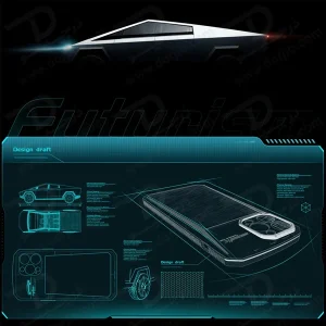 خرید گارد ضد ضربه پشت مات iPhone 13 مارک XUNDD مدل Cyber