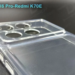 خرید گارد ژله ای شفاف با محافظ دوربین Xiaomi Redmi K70E