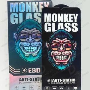 خرید گلس شفاف تمام صفحه Realme 5i مدل Monkey Anti-Static