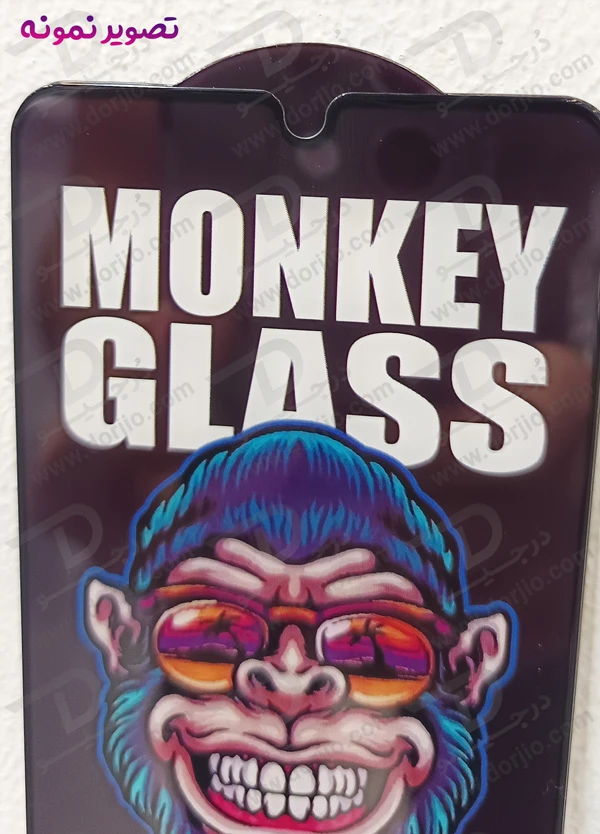 خرید گلس شفاف تمام صفحه Samsung Galaxy A24 مدل Monkey Anti-Static