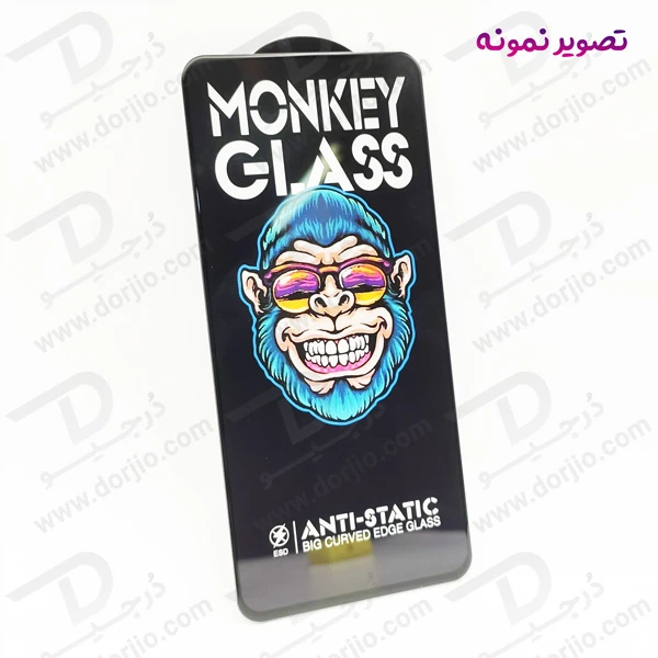 خرید گلس شفاف تمام صفحه Samsung Galaxy Note 10 Lite مدل Monkey Anti-Static