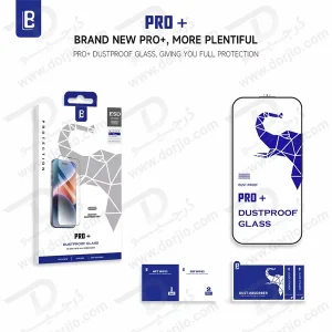 خرید گلس شفاف تمام صفحه iPhone 15 Pro مارک Lanbi مدل DustProof Pro