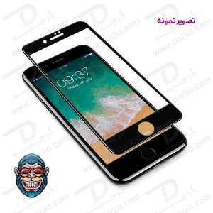 خرید گلس شفاف تمام صفحه iPhone 7 مدل Monkey Anti-Static