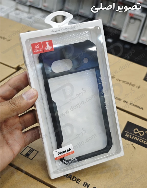 خرید کریستال شیلد شفاف Google Pixel 8A مارک XUNDD سری Beatle خرید کریستال شیلد شفاف Google Pixel 8A مارک XUNDD سری Beatle