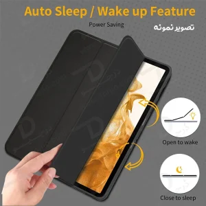 خرید فلیپ کاور چرمی تبلت Samsung Galaxy Tab S8 Plus مارک XUNDD سری Leather