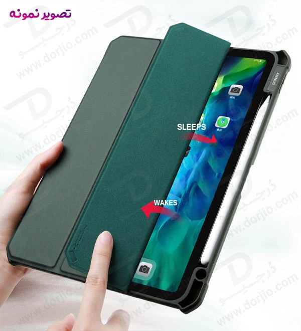 خرید فلیپ کاور چرمی تبلت Samsung Galaxy Tab S8 Plus مارک XUNDD سری Leather