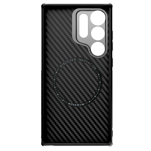 خرید گارد ضد ضربه مگنتی کمرا استند نیلکین Samsung Galaxy S24 Ultra مدل CarboProp Magnetic