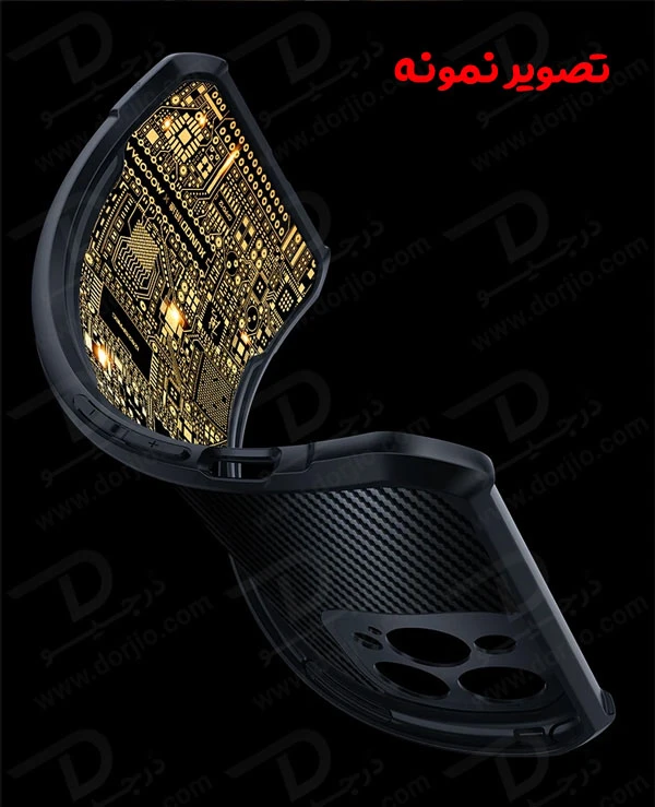 خرید قاب لوکس طلایی Samsung Galaxy S23 Ultra مارک XUNDD سری GOLD MOOOPAA
