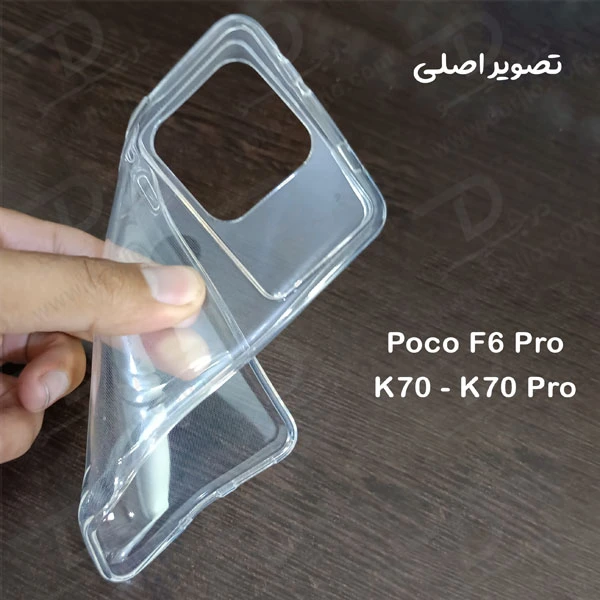 خرید قاب ژله ای شفاف Xiaomi Poco F6 Pro