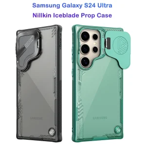 قاب کریستالی کمرا استند نیلکین Samsung Galaxy S24 Ultra مدل Iceblade Prop