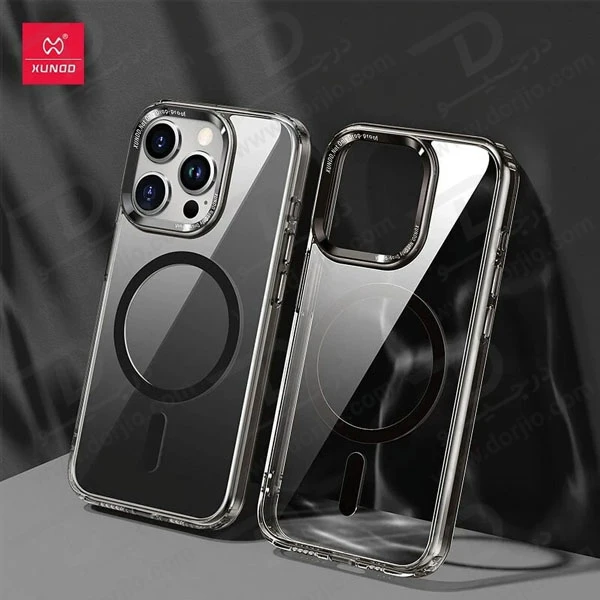 خرید گارد کریستالی شفاف مگنتی iPhone 14 Pro Max مارک XUNDD سری Wisely