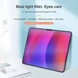 خرید گلس Anti Blue نیلکین تبلت iPad Air 13 2024 مدل V+ Anti Blue Light