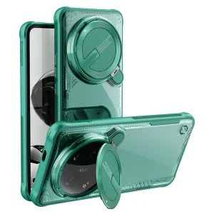 خرید قاب پشت کریستال کمرا استند نیلکین ویژه Xiaomi 14 Ultra مدل Iceblade Prop