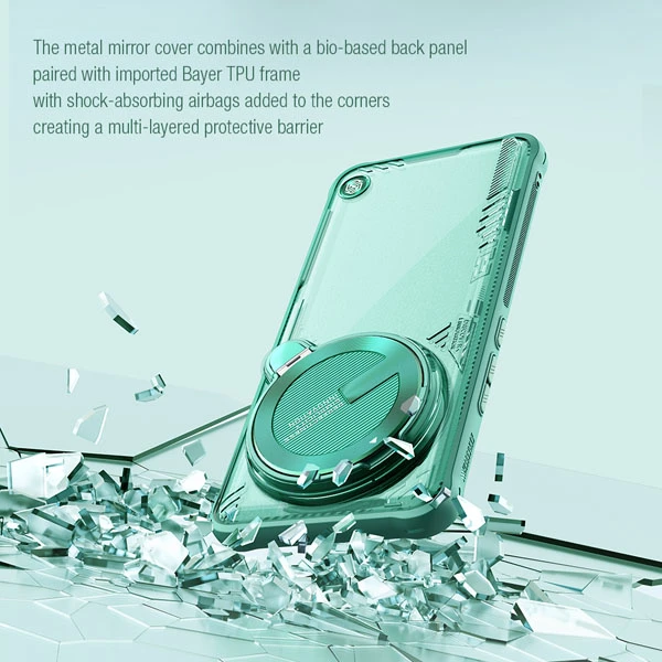 خرید قاب پشت کریستال کمرا استند نیلکین ویژه Xiaomi 14 Ultra مدل Iceblade Prop