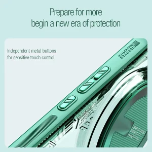 خرید قاب پشت کریستال کمرا استند نیلکین ویژه Xiaomi 14 Ultra مدل Iceblade Prop