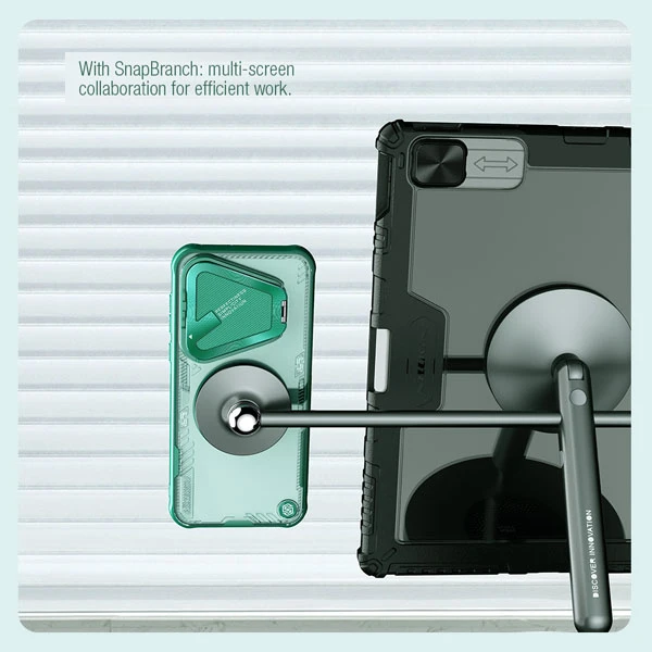 خرید قاب کریستالی مگنتی کمرا استند نیلکین Huawei Pura 70 Pro مدل Iceblade Prop Magnetic خرید قاب کریستالی مگنتی کمرا استند نیلکین Huawei Pura 70 Pro مدل Iceblade Prop Magnetic