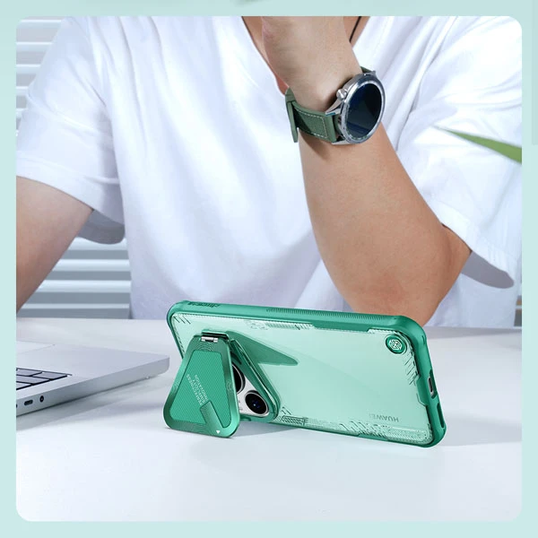 خرید قاب کریستالی کمرا استند نیلکین Huawei Pura 70 Pro Plus مدل Iceblade Prop