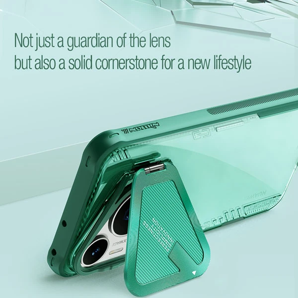 خرید قاب کریستالی کمرا استند نیلکین Huawei Pura 70 مدل Iceblade Prop