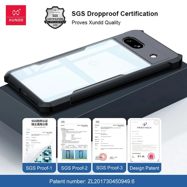 خرید کریستال شیلد شفاف Google Pixel 7A مارک XUNDD سری Beatle خرید کریستال شیلد شفاف Google Pixel 7A مارک XUNDD سری Beatle