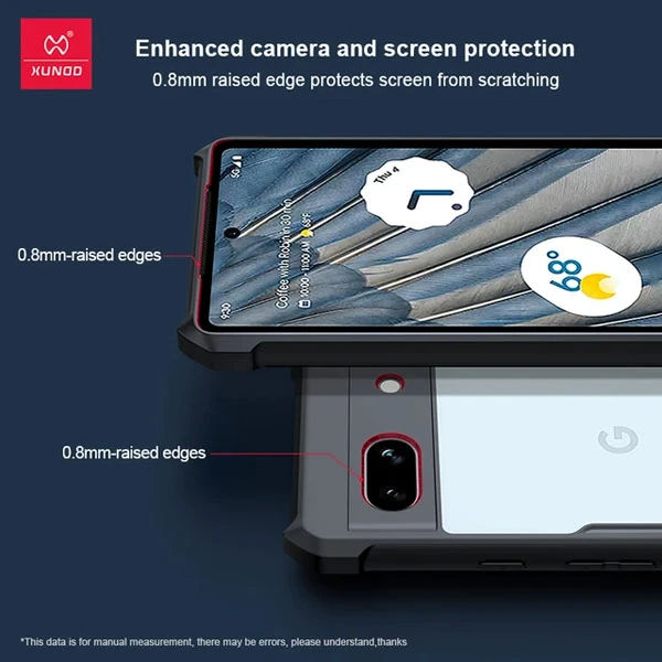 خرید کریستال شیلد شفاف Google Pixel 8A مارک XUNDD سری Beatle خرید کریستال شیلد شفاف Google Pixel 8A مارک XUNDD سری Beatle