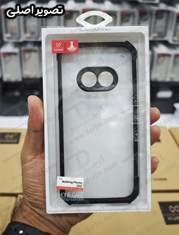 خرید کریستال شیلد شفاف Nothing Phone 2A مارک XUNDD سری Beatle خرید کریستال شیلد شفاف Nothing Phone 2A مارک XUNDD سری Beatle