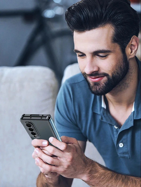 خرید کریستال شیلد شفاف Samsung Galaxy Z Fold 3 مارک XUNDD سری Beatle