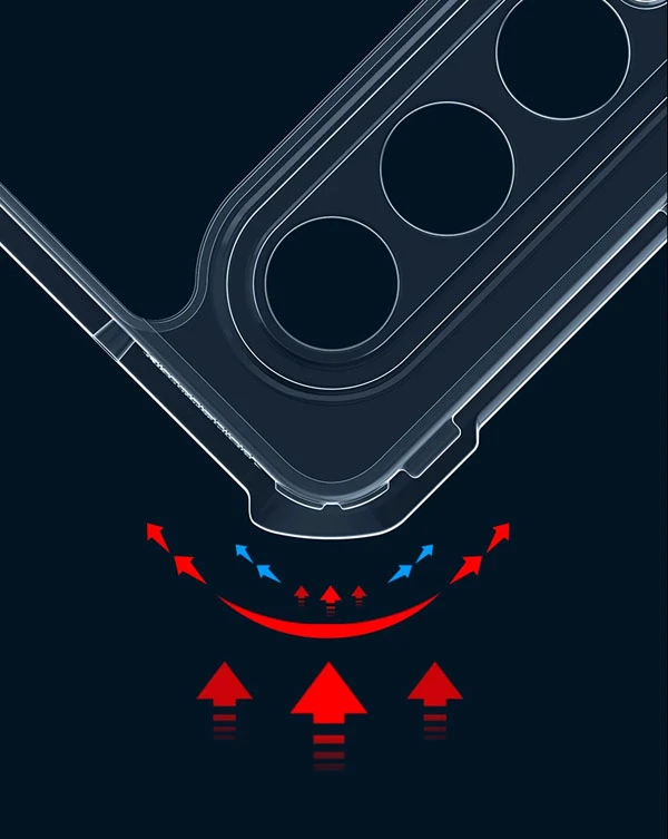 خرید کریستال شیلد شفاف Samsung Galaxy Z Fold 3 مارک XUNDD سری Beatle