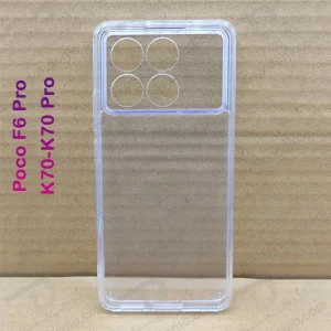 خرید کریستال کاور تمام شفاف Xiaomi Poco F6 Pro