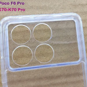 خرید کریستال کاور تمام شفاف Xiaomi Poco F6 Pro