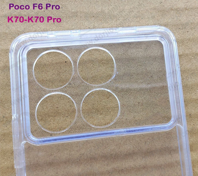 خرید کریستال کاور تمام شفاف Xiaomi Poco F6 Pro