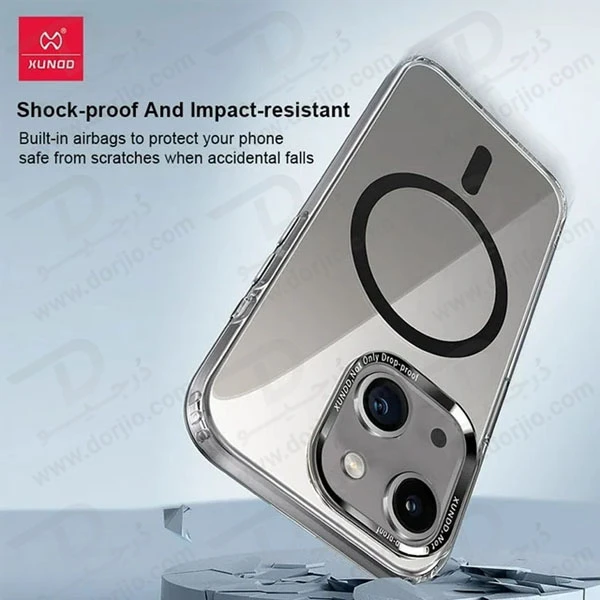 خرید گارد کریستالی شفاف مگنتی iPhone 15 مارک XUNDD سری Wisely خرید گارد کریستالی شفاف مگنتی iPhone 15 مارک XUNDD سری Wisely