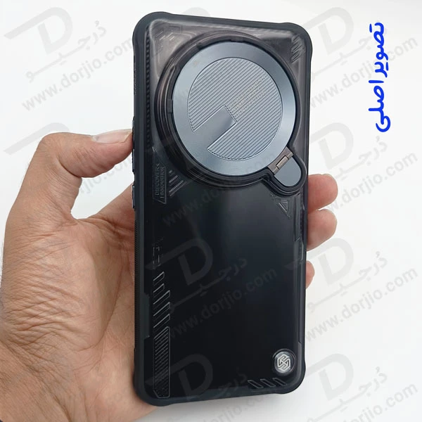 خرید قاب پشت کریستال کمرا استند نیلکین ویژه Xiaomi 14 Ultra مدل Iceblade Prop