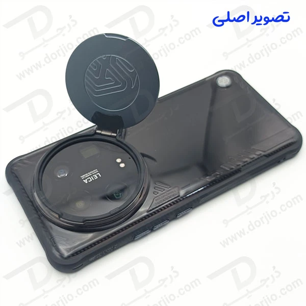 خرید قاب پشت کریستال کمرا استند نیلکین ویژه Xiaomi 14 Ultra مدل Iceblade Prop