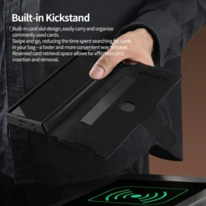 خرید فلیپ کاور چرمی نیلکین Samsung Galaxy Z Fold 6 مدل Aoge Leather Case