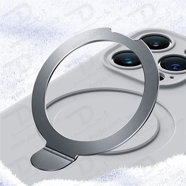 خرید قاب سیلیکونی رینگ استند مگ سیف iPhone 15 Pro مارک XUNDD سری Reno Magnetic Holder