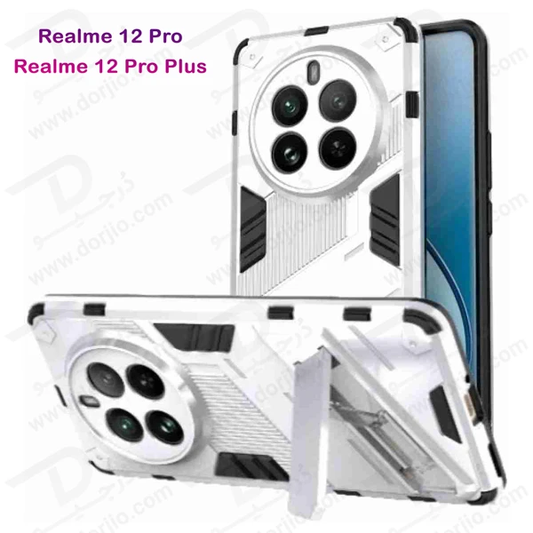 قاب ضد ضربه استند دار Realme 12 Pro مارک BIBERCAS