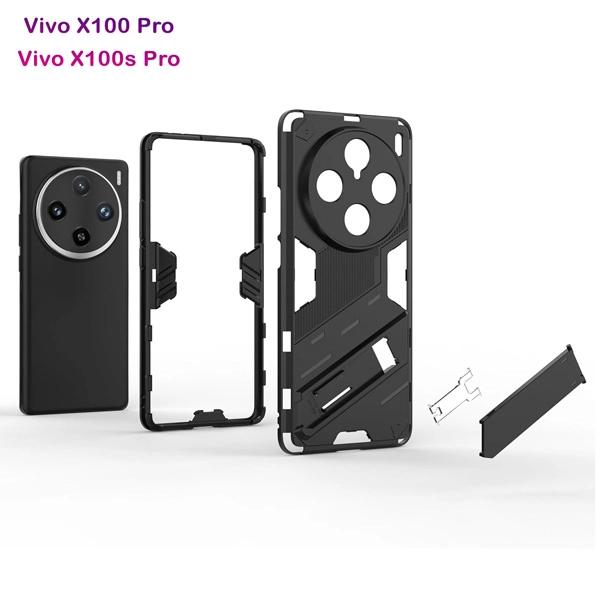 خرید قاب ضد ضربه استند دار Vivo X100 Pro مارک BIBERCAS