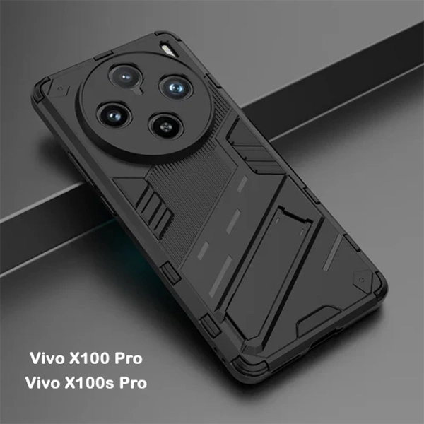 خرید قاب ضد ضربه استند دار Vivo X100s Pro مارک BIBERCAS