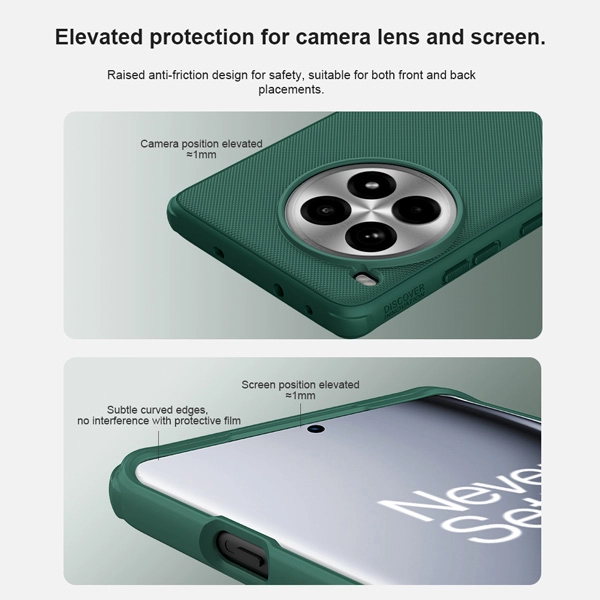 خرید قاب ضد ضربه نیلکین OnePlus Ace 3 Pro مدل Super Frosted Shield Pro