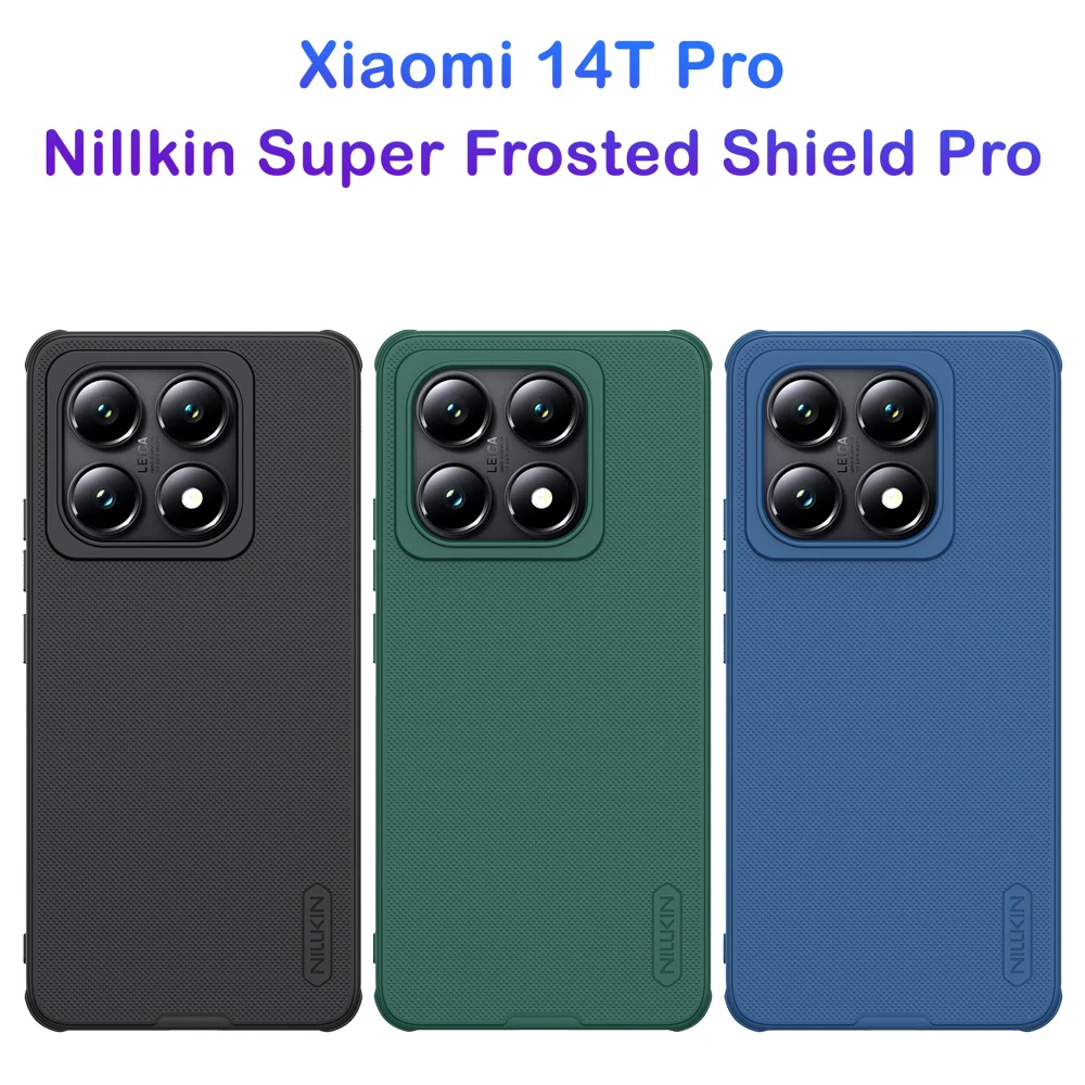خرید قاب ضد ضربه نیلکین Xiaomi 14T Pro مدل Super Frosted Shield Pro