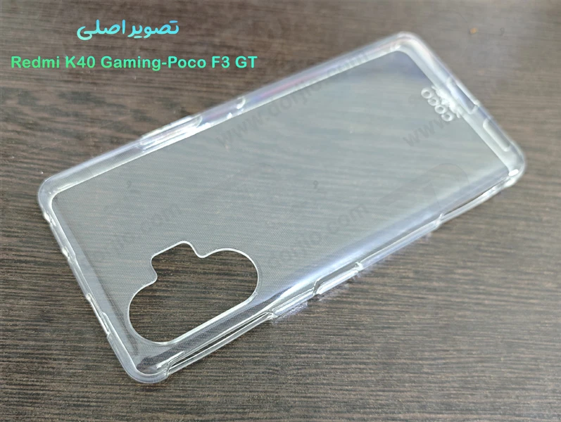خرید قاب ژله ای شفاف Xiaomi Redmi K40 Gaming